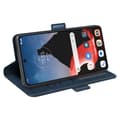 Pikkukuva 3 / 6: SKALO Motorola ThinkPhone 5G Premium Wallet Lompakkokotelo - Sininen