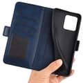 Pikkukuva 4 / 6: SKALO Motorola ThinkPhone 5G Premium Wallet Lompakkokotelo - Sininen