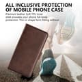 Pikkukuva 6 / 9: SKALO Motorola ThinkPhone 5G Premium Wallet Lompakkokotelo - Ruskea