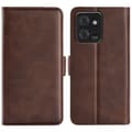 Pikkukuva 1 / 9: SKALO Motorola ThinkPhone 5G Premium Wallet Lompakkokotelo - Ruskea