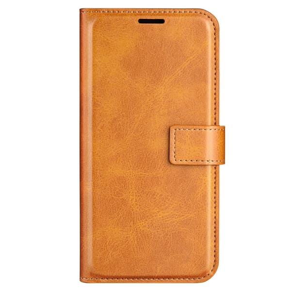 SKALO Motorola ThinkPhone 5G Premium Wallet Flip Cover - Lys brun