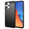 Miniatyrbild 1 av 9: SKALO Xiaomi Redmi 12 4G/5G Armor Carbon Stöttåligt TPU-skal
