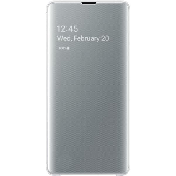 Samsung Clear View skal S10 + vit