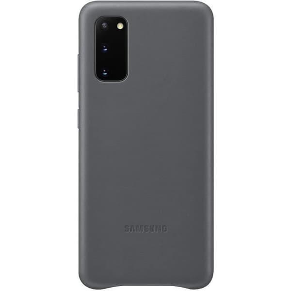 Samsung grått läderfodral för Galaxy S20