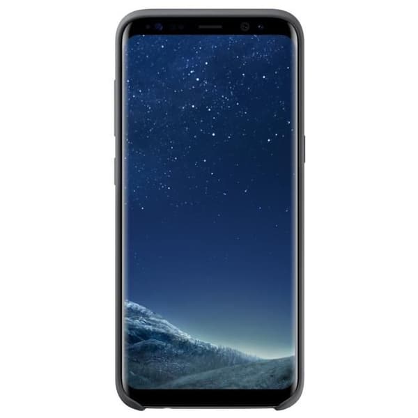 Samsung S8+ Silikonfodral Svart