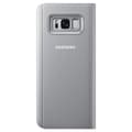 Miniatyrbild 2 av 4: Samsung Clear View Cover Stand S8+ Silver
