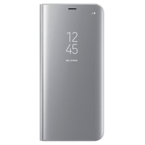 Samsung Clear View Cover Stand S8+ Silver