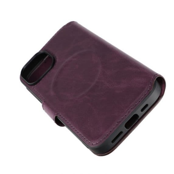iPhone 15 Plånboksfodral med Magsafe RV – Lila