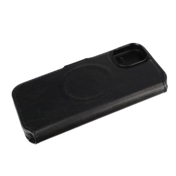 iPhone 15 Plånboksfodral med Magsafe Rvelon – Svart