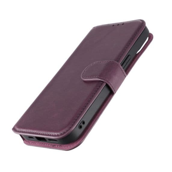 iPhone 15 Plånboksfodral med Magnet RV – Lila