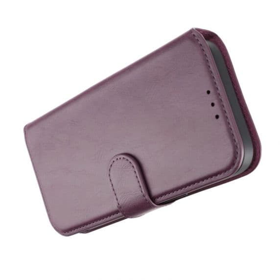 iPhone 15 Plånboksfodral med Magnet RV – Lila