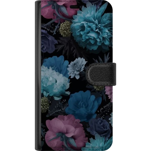 Apple iPhone 12 mini Tegnebogsetui Blomster