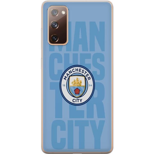Samsung Galaxy S20 FE Läpinäkyvä kuori Manchester City