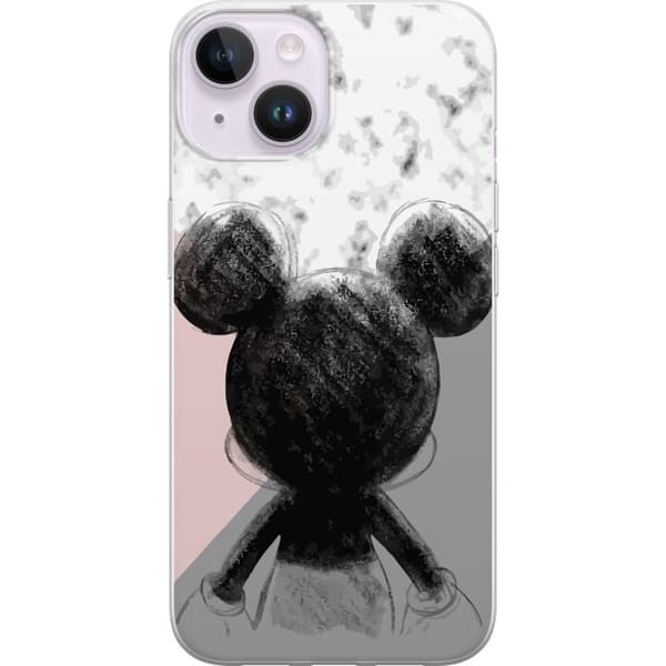 Apple iPhone 14 Gennemsigtig cover Minnie Mus