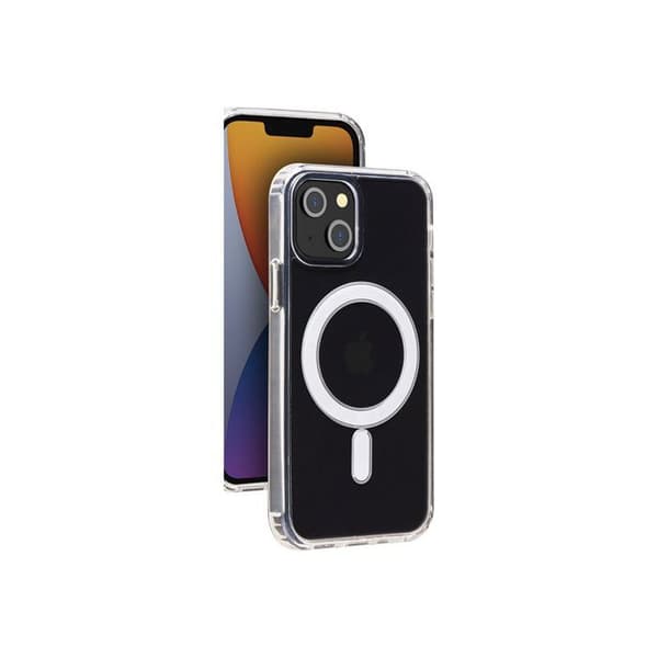iPhone 14-skal - Bigben - Hybrid - Transparent - Kompatibel med MagSafe - Halvstyv