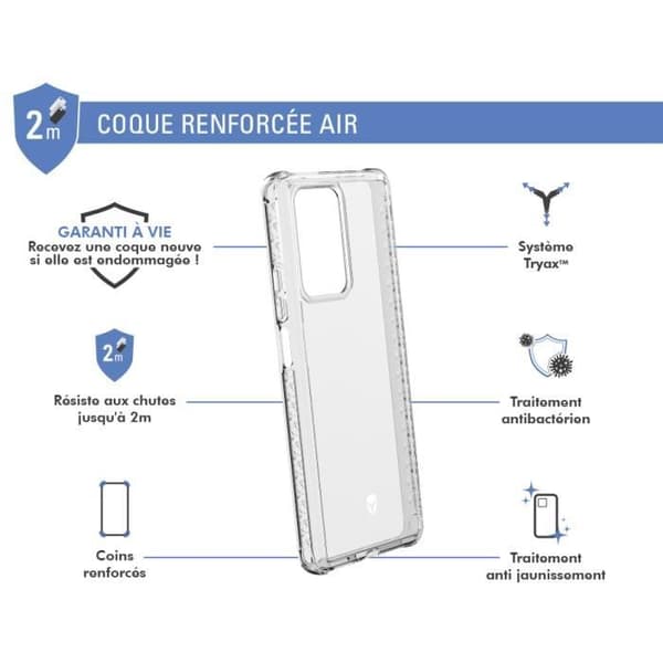 AIR-förstärkt fodral Transparent livstidsgaranti för Xiaomi 11T / 11T Pro Force-fodral