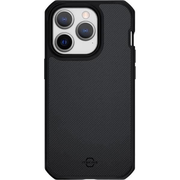 Coque - Itskins - iPhone 14 Pro - Förstärkt - Ballistisk Nylon - Svart