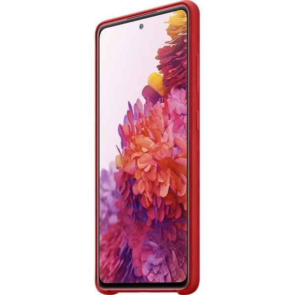 Silicone Fodral - Samsung - G S20FE - Röd - Flexibel - Stötskydd
