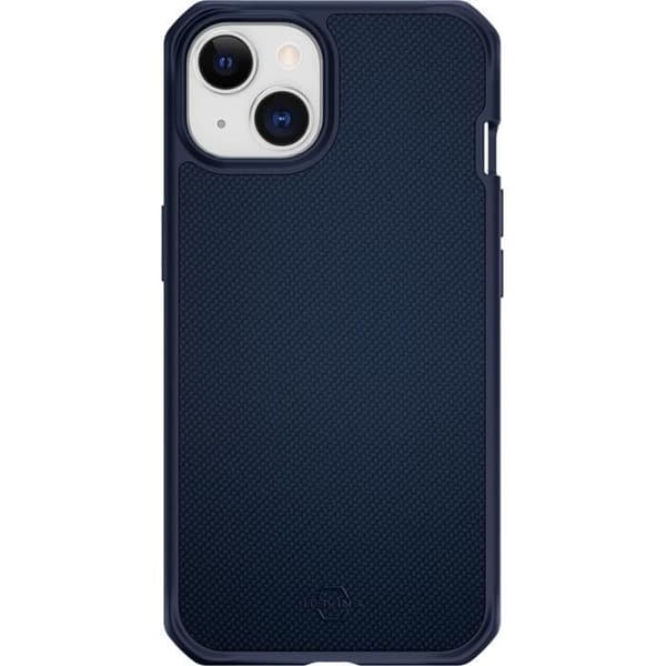 Förstärkt fodral Apple iPhone 14 Ballistic Nylon Blue Itskins