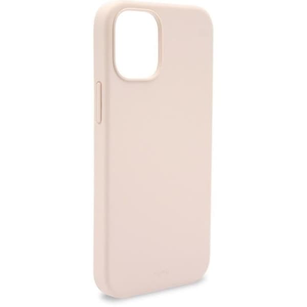 Puro ICON Anti-Microbial Cover - Fodral för iPhone 12 Pro Max med antibakteriellt skydd (rosa sand) -