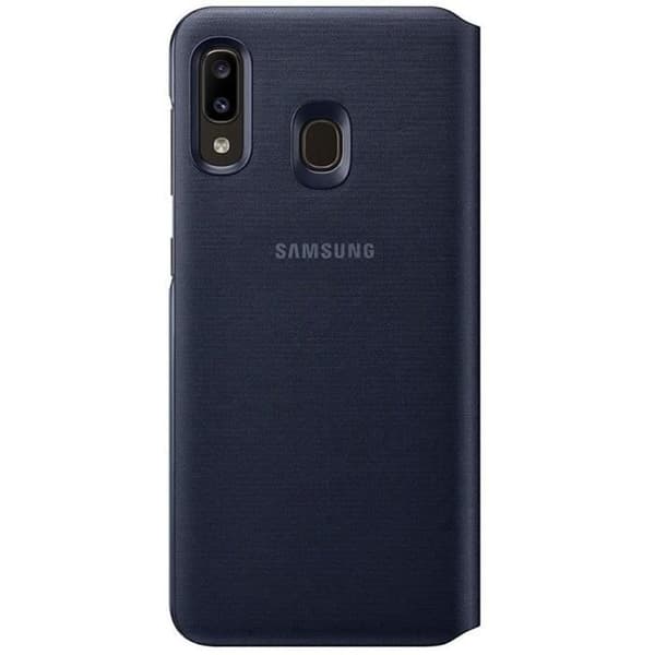 Flip Wallet Galaxy A20e Svart
