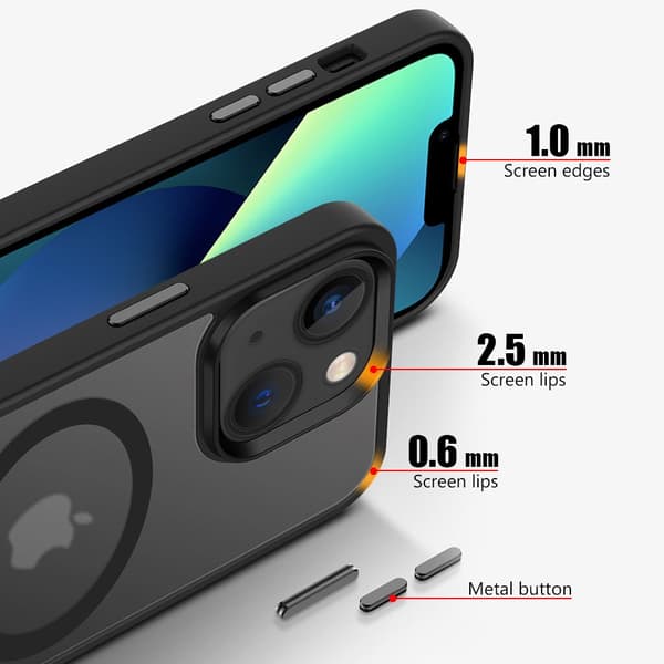 iPhone 13 Deksel kompatibel med Magsafe