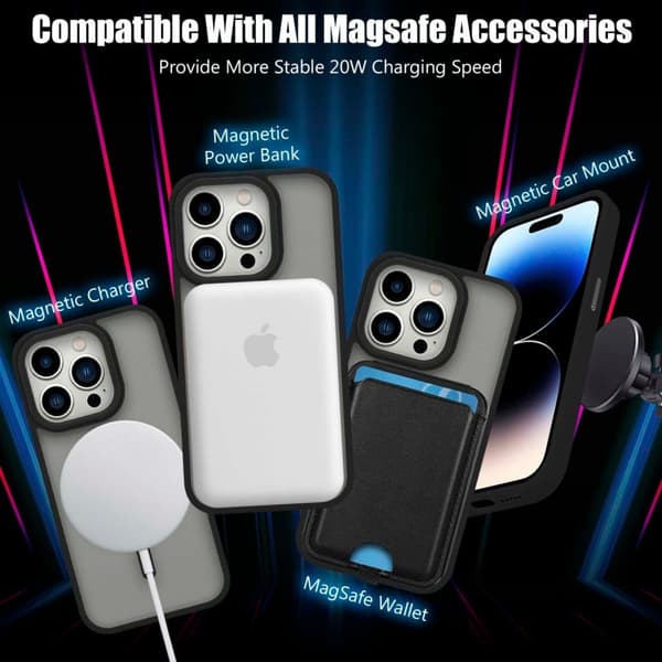 iPhone 13 Deksel kompatibel med Magsafe