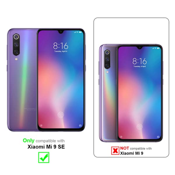 Xiaomi Mi 9 SE Fodral med bältesklämma Skyddsfodral med karbinhake Skal med pennhållare