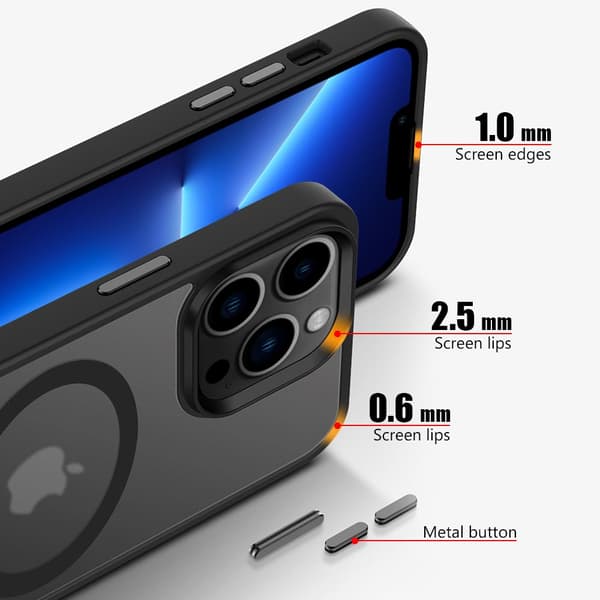 iPhone 12 PRO MAX Skal Fodral kompatibel med MagSafe
