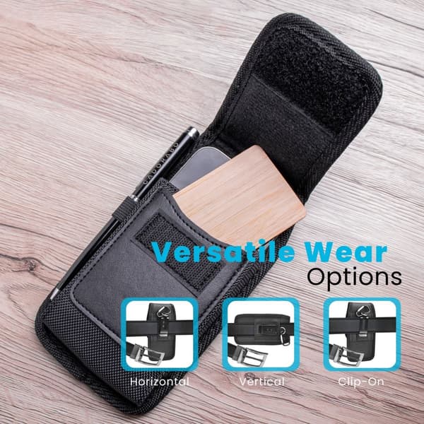 Samsung Galaxy ACE DUOS Deksel Etui Universal med belteklips