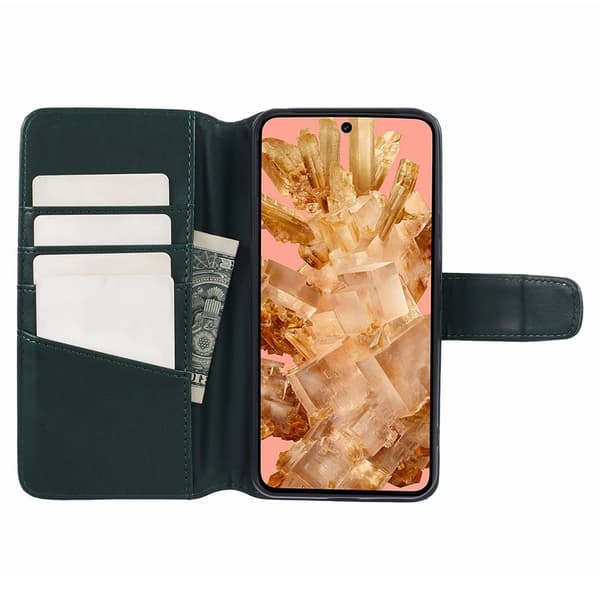 Nordic Covers Google Pixel 8 Kotelo Essential Leather Juniper Green
