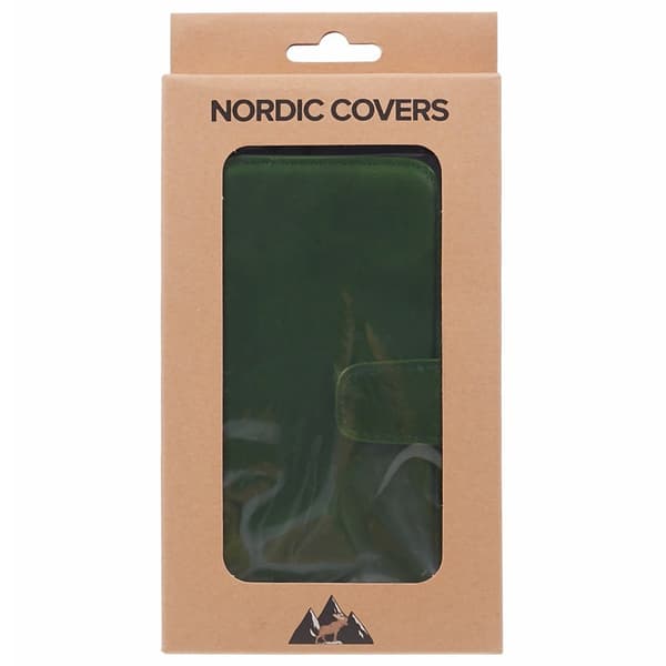 Nordic Covers Google Pixel 8 Kotelo Essential Leather Juniper Green