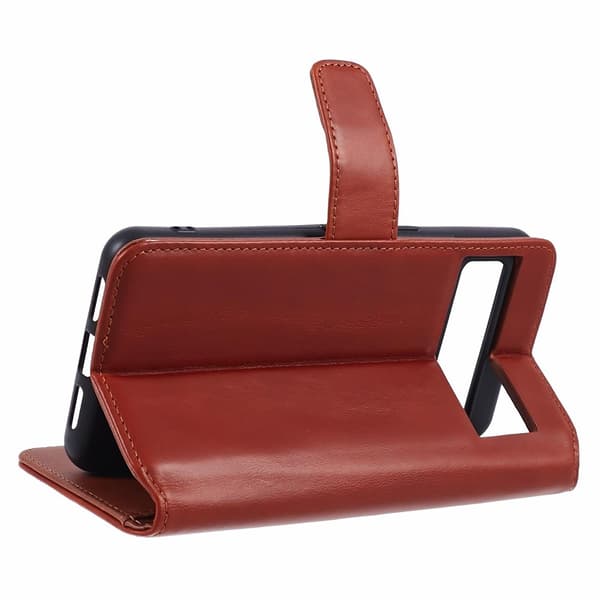 Nordic Covers Google Pixel 8 Pro Etui Essential Leather Maple Brown
