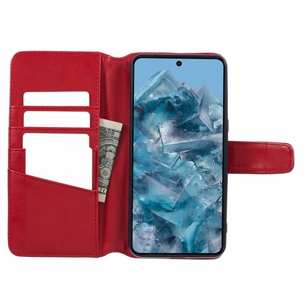 Nordic Covers Google Pixel 8 Pro Etui Essential Leather Poppy Red