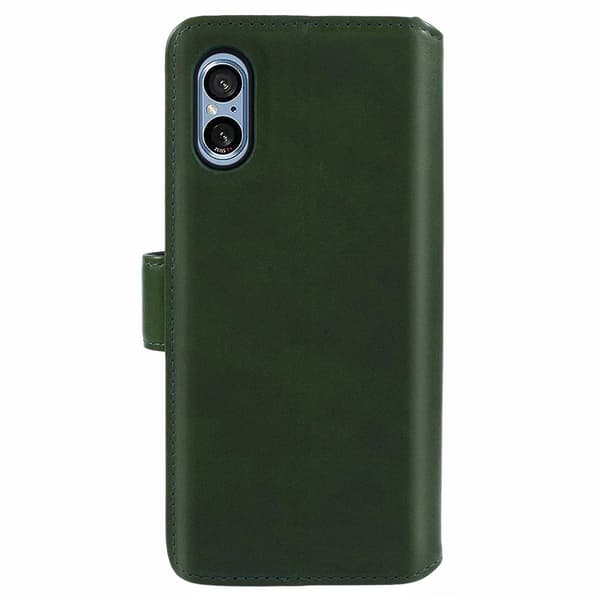 Nordic Covers Sony Xperia 5 V Kotelo Essential Leather Juniper Green