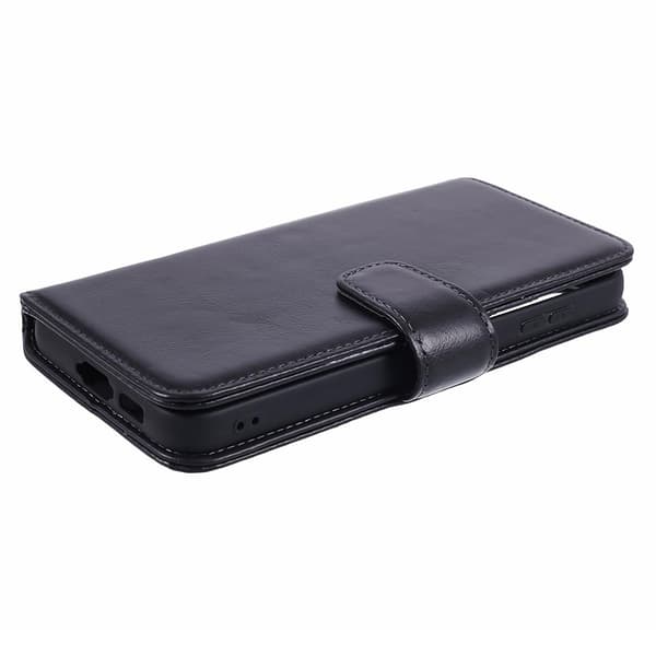 Nordic Covers Samsung Galaxy S23 FE Kotelo Essential Leather Raven Black