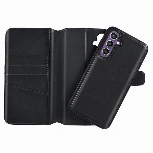 Nordic Covers Samsung Galaxy S23 FE Kotelo MagLeather Raven Black