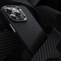 Pikkukuva 2 / 8: Benks iPhone 15 Pro Max Kuori MagSafe Kevlar Musta