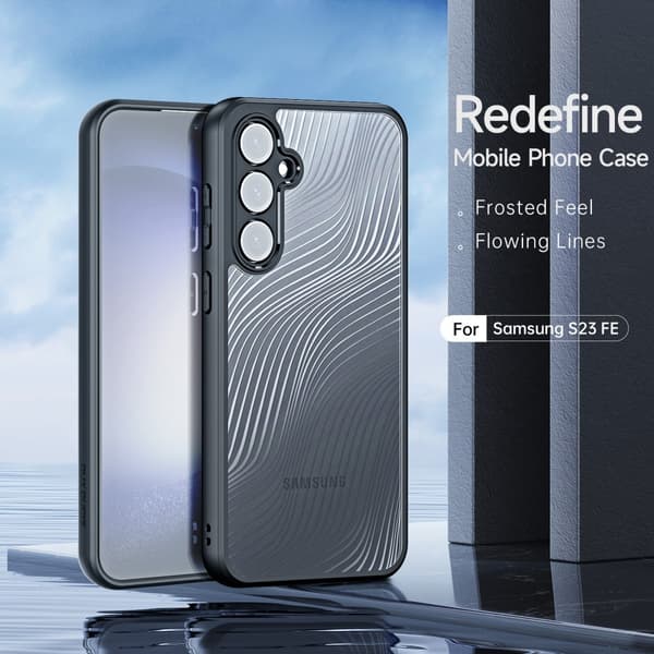 DUX DUCIS Samsung Galaxy S23 FE Cover Aimo Series Sort