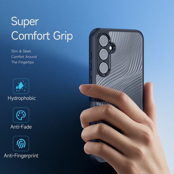 DUX DUCIS Samsung Galaxy S23 FE Cover Aimo Series Sort