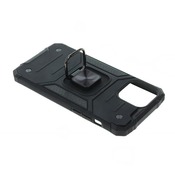 Skyddskal med mobilring till iPhone 15 - Svart