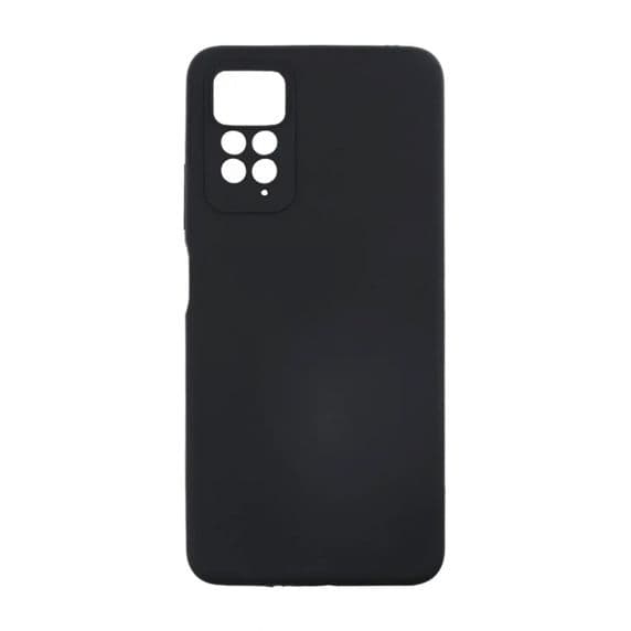Xiaomi Redmi Note 11 Silikonskal med Kameraskydd - Svart