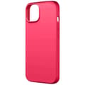 Miniatyrbild 2 av 4: Fodral för iPhone 15 Silikon Premium halvstyv mjuk matt finish Fuchsia