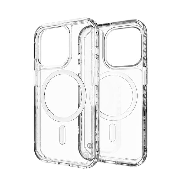 Clckr iPhone 15 Pro Skal Diamond MagSafe Transparent Klar