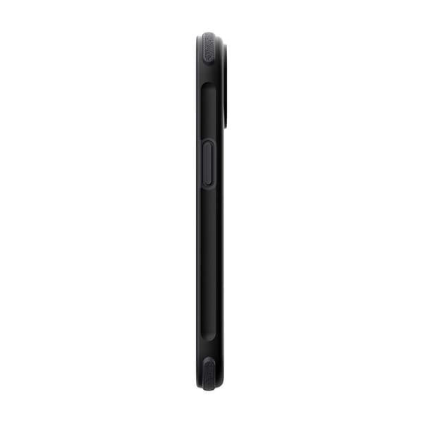 Clckr iPhone 15 Kuori Carbon MagSafe Musta
