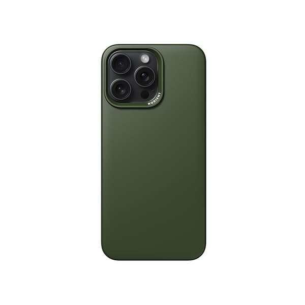 Nudient iPhone 15 Pro Max Kuori Thin Case MagSafe Pine Green