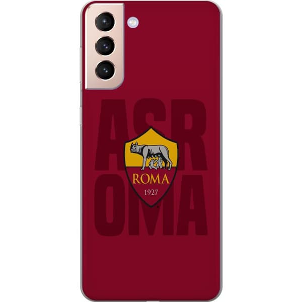 Samsung Galaxy S21 Genomskinligt Skal AS Roma