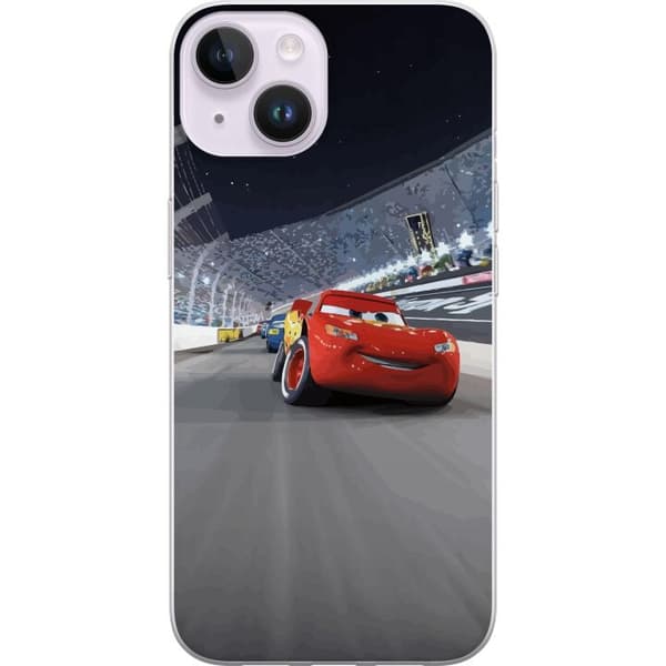 Apple iPhone 15 Genomskinligt Skal Blixten McQueen