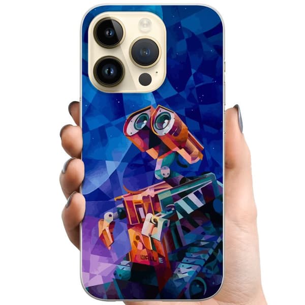 Apple iPhone 15 Pro TPU Mobilskal Wall-E