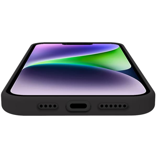 Planet Soft TPU-deksel GRS 100 % resirkulert TPU iPhone 15 Plus Black